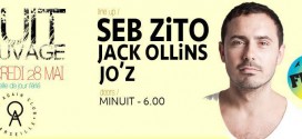 Nuit Sauvage – Seb Zito au One Again Club (28/05/14) : 2 places à gagner !